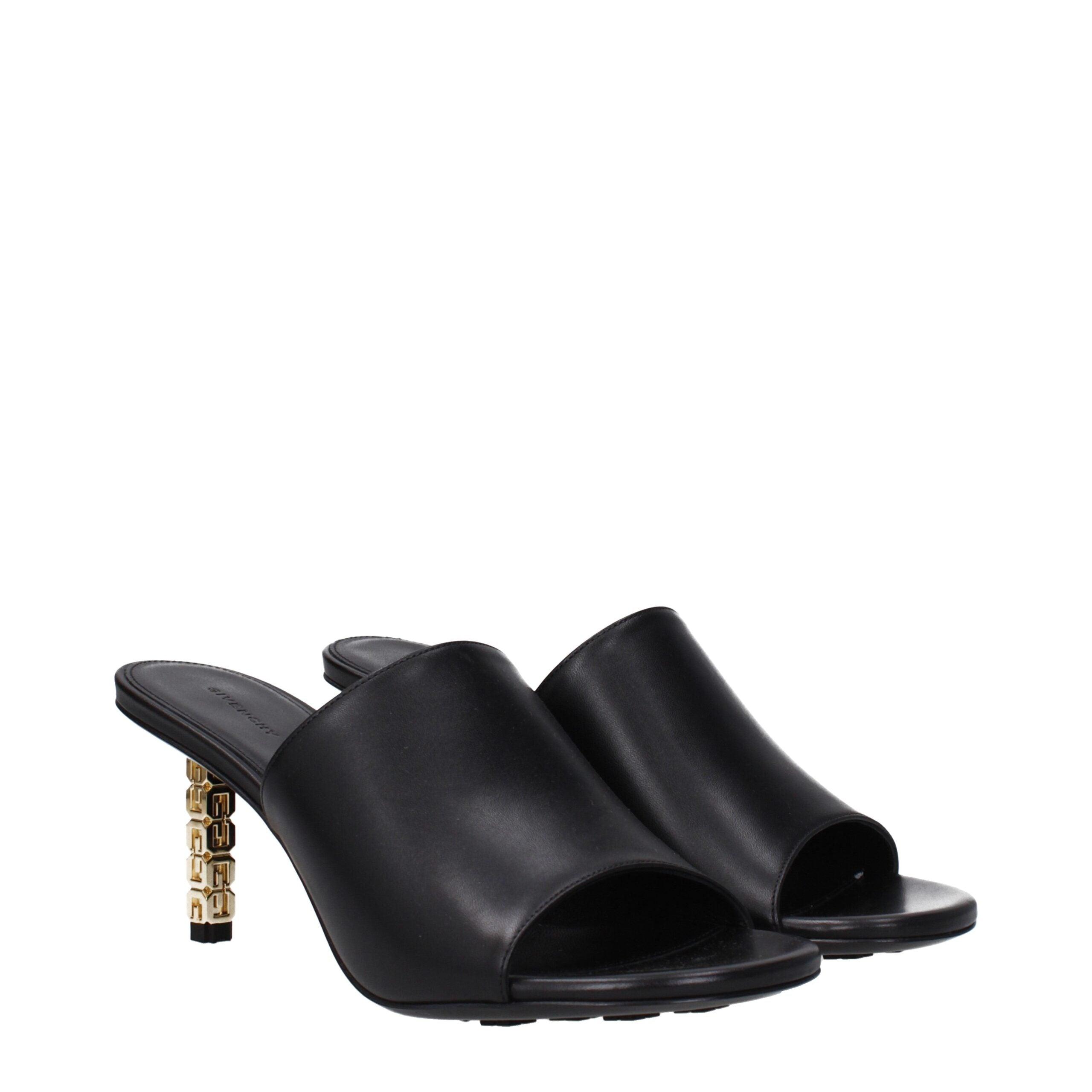 サンダル GIVENCHY Men Sandals BH301TH1H4 001 BLACK Givenchy Black Slide Sandals Men- Rare Size | eBay