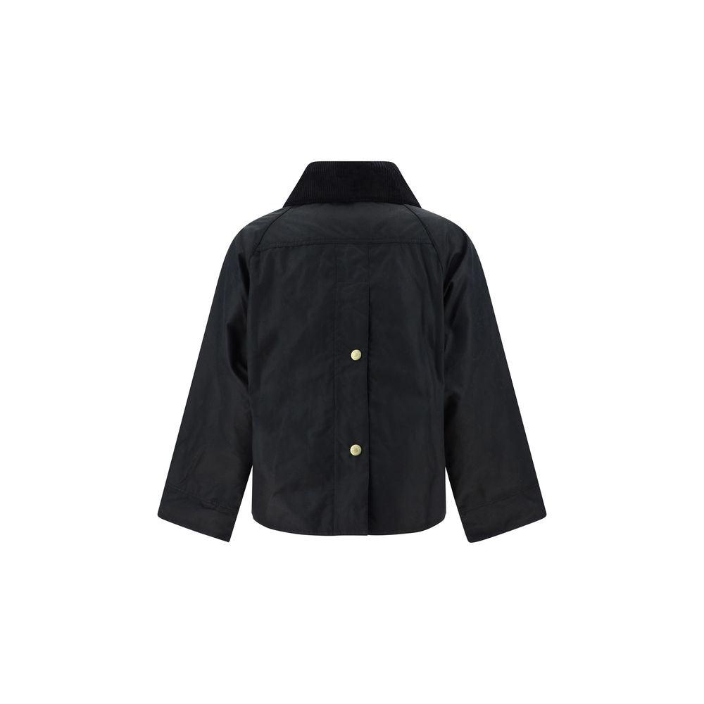 Barbour Catton Wax Jacket in Black | Lyst