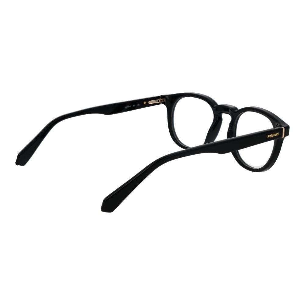 Polaroid Black Cellulose Propionate Glasses Women\'s (Frames) Polaroid Black Women Optical Frames - Lux Brands - Designer  main image 4