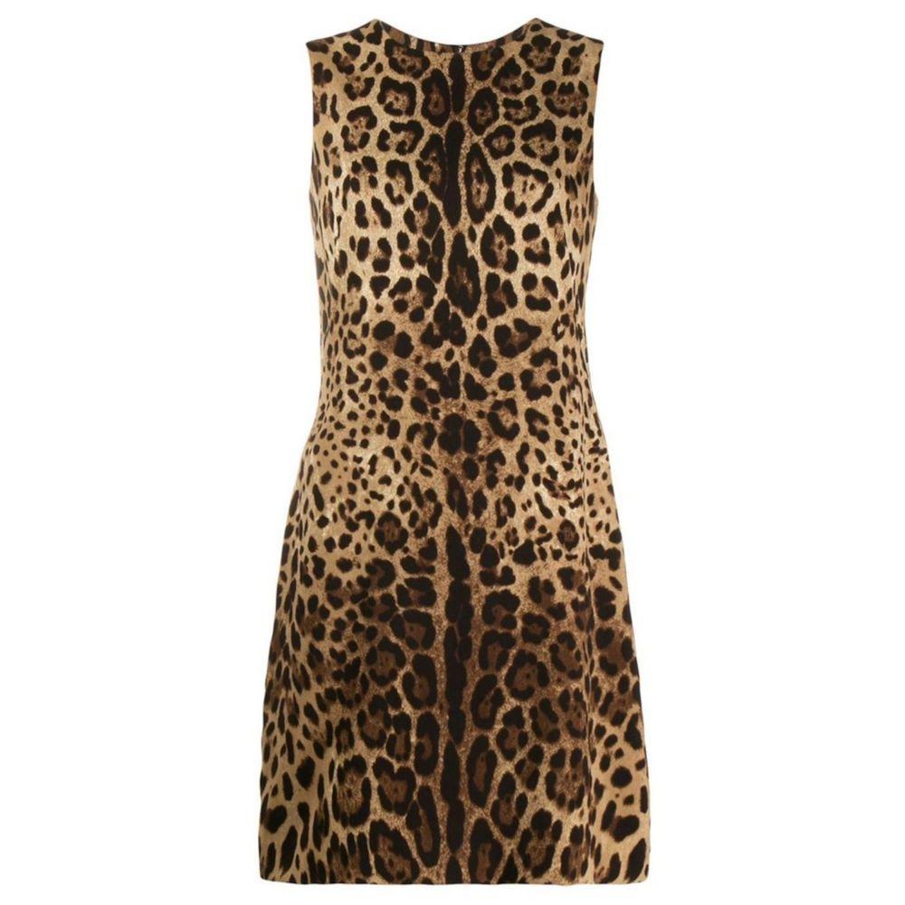 Dolce & Gabbana F6bo4t-faja-leopard in Metallic