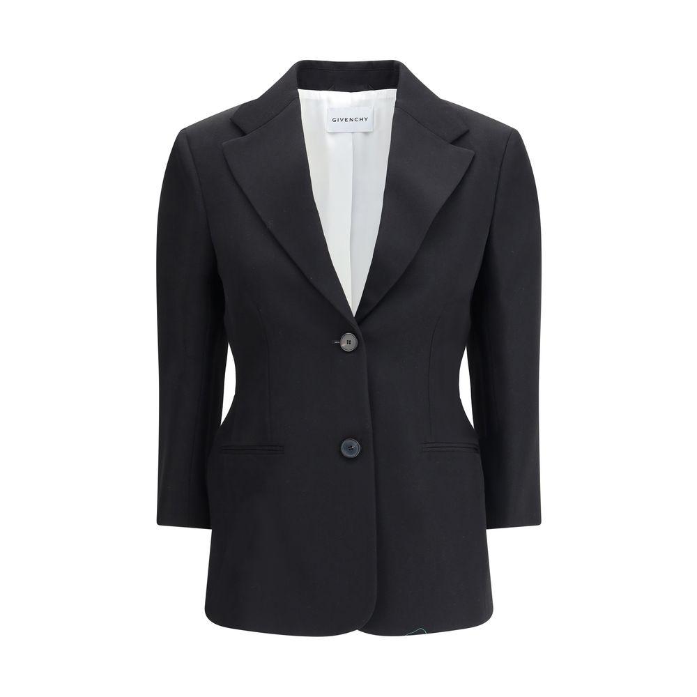 ジャケット GIVENCHY Black Wool Blend Oversize Blazer Givenchy Black Wool Blend Oversize Blazer | italist | REVERSIBLE