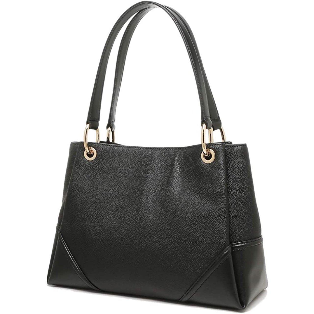 Michael Kors Nicole Large Shoulder Tote Bag Handbag in Black