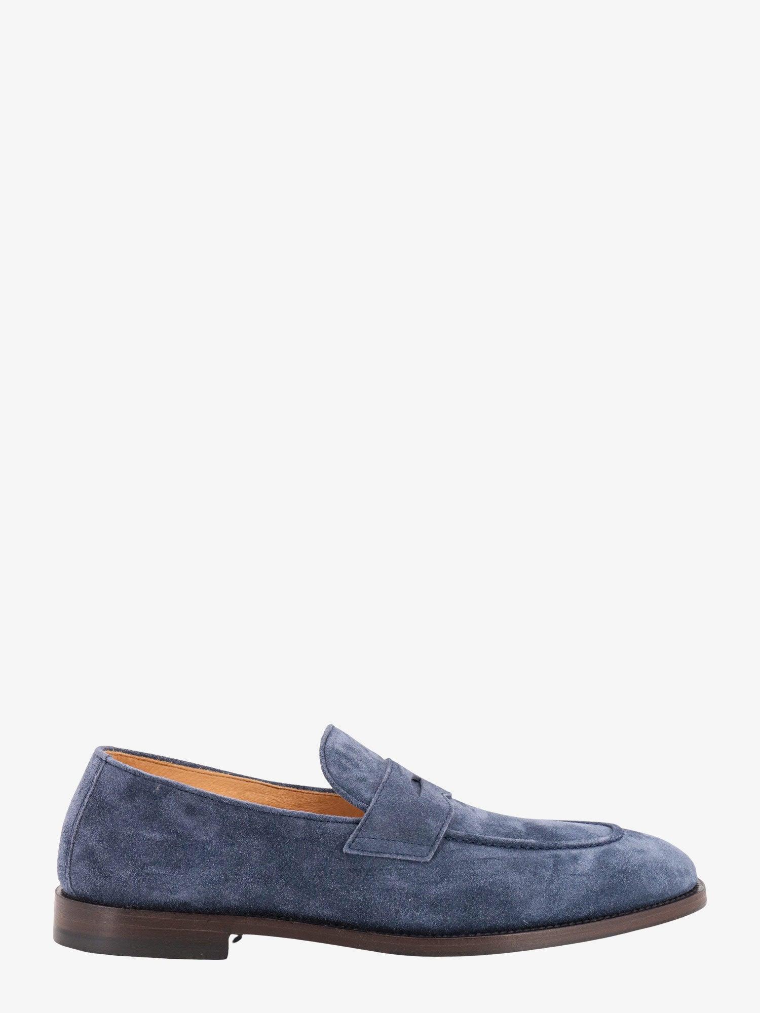 Brunello Cucinelli Loafer in Blue for Men | Lyst