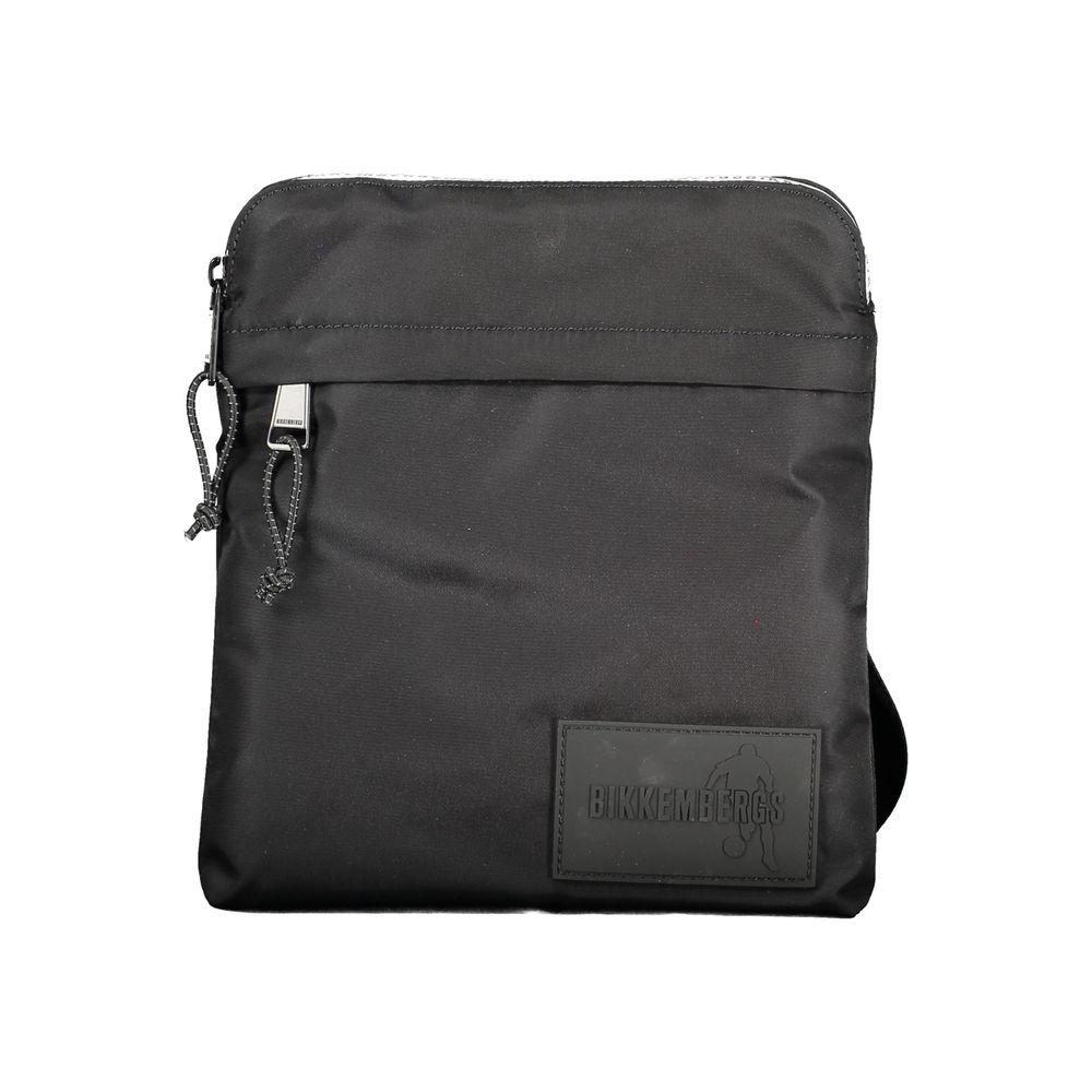 バッグ dirk bikkembergs shoulder bag black DIRK BIKKEMBERGS (ダークビッケンバーグ) シルバーロゴ