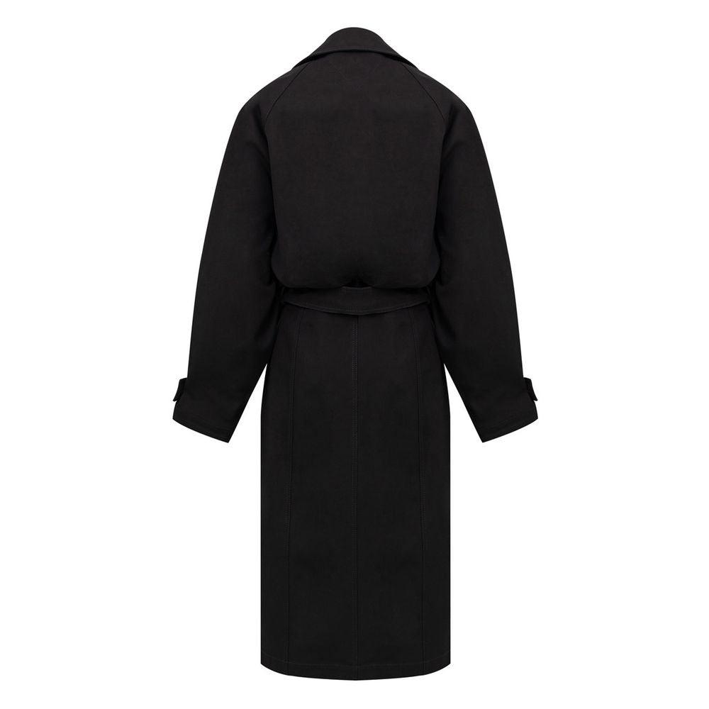 コート Bottega Veneta Black Wool Trench Coat Wool trench coat Bottega Veneta Black size 38 IT in Wool
