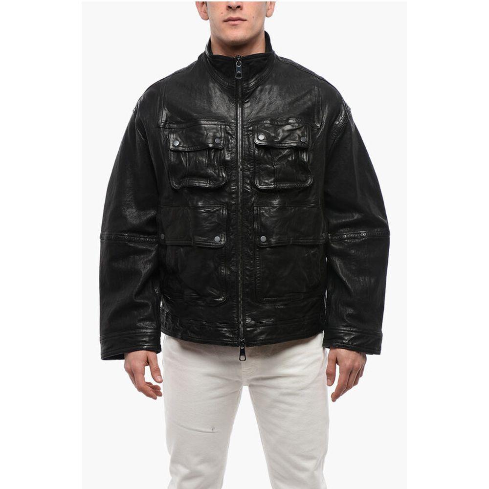 ジャケット・アウター NEIL BARRETT WOOLJACKET NEIL BARRETT コート＆ブルゾン | パファージャケット ブラック メンズ