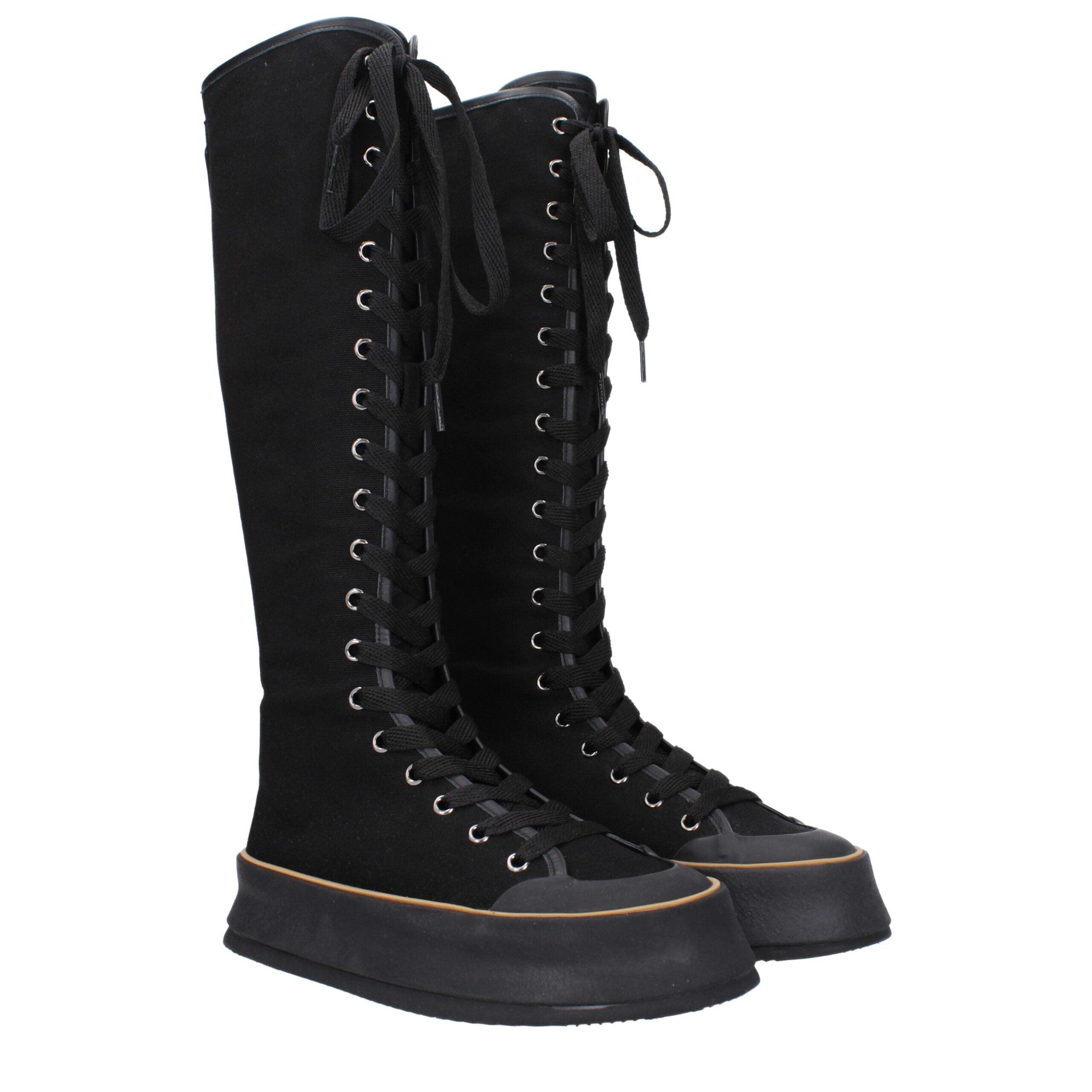 ミドルブーツ MAXMARA  Max Mara Boots Women Fabric Beige/Canvas Max Mara Women's Baker Camel Cashmere Combat Ankle Boots