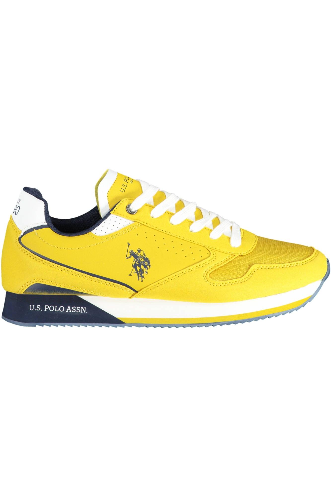 U.S. POLO ASSN. Polyester Sneaker in Yellow for Men | Lyst