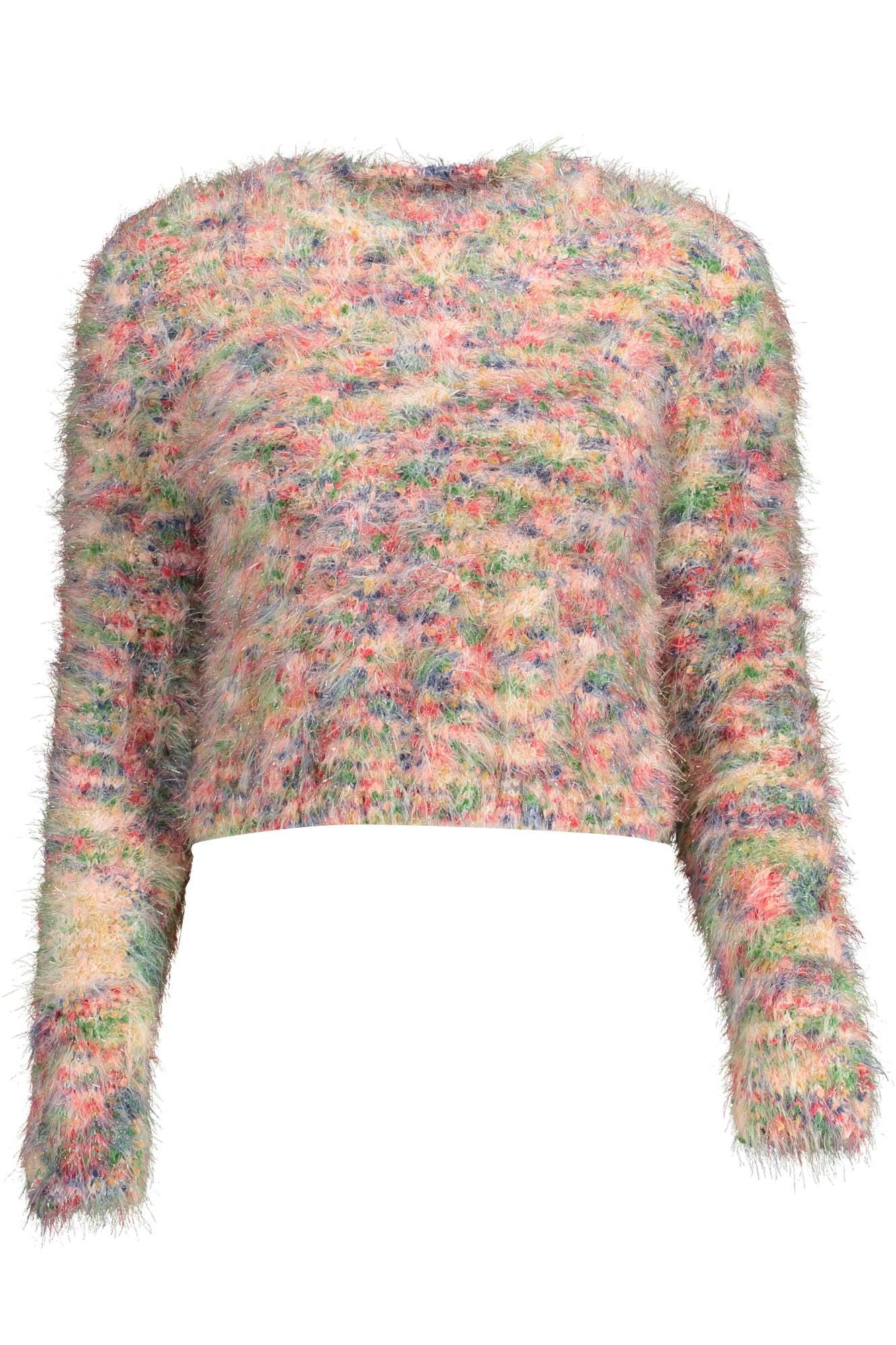Desigual Cotton Sweater in Pink | Lyst