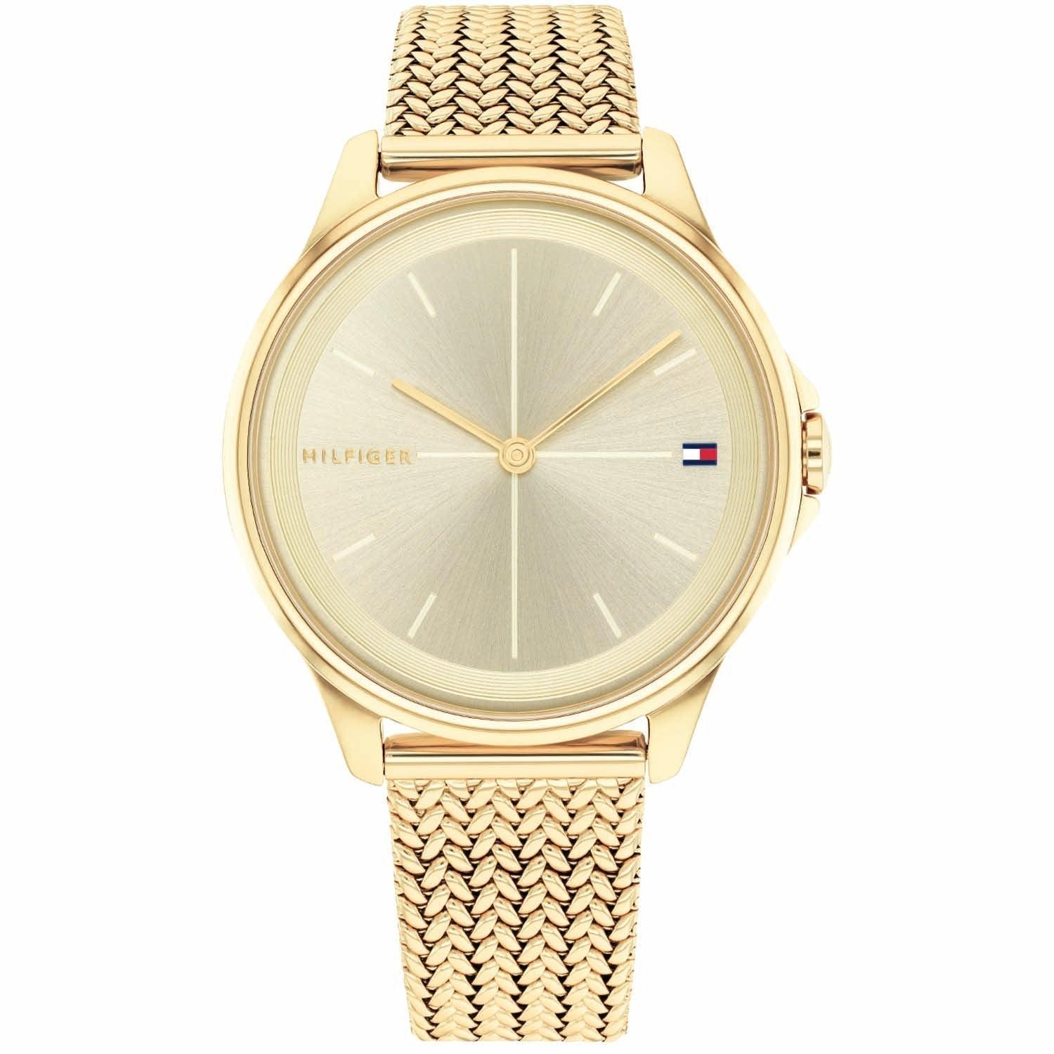 Tommy Hilfiger Gold Watches in Metallic | Lyst