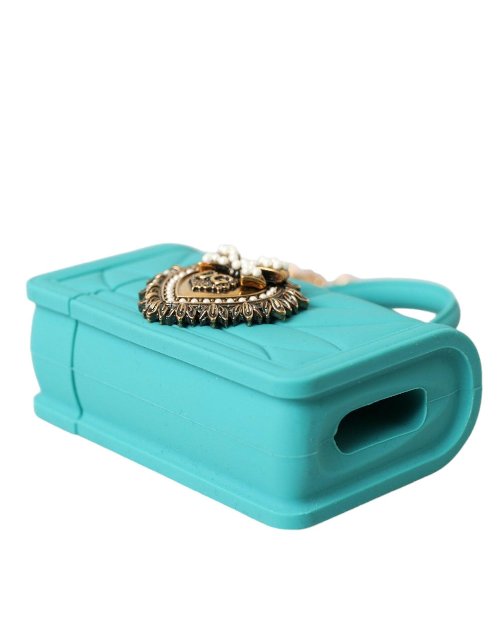 DOLCE&GABBANA DEVOTION AirPodsケース DOLCE & GABBANA Airpod Case White Silicone Devotion Heart