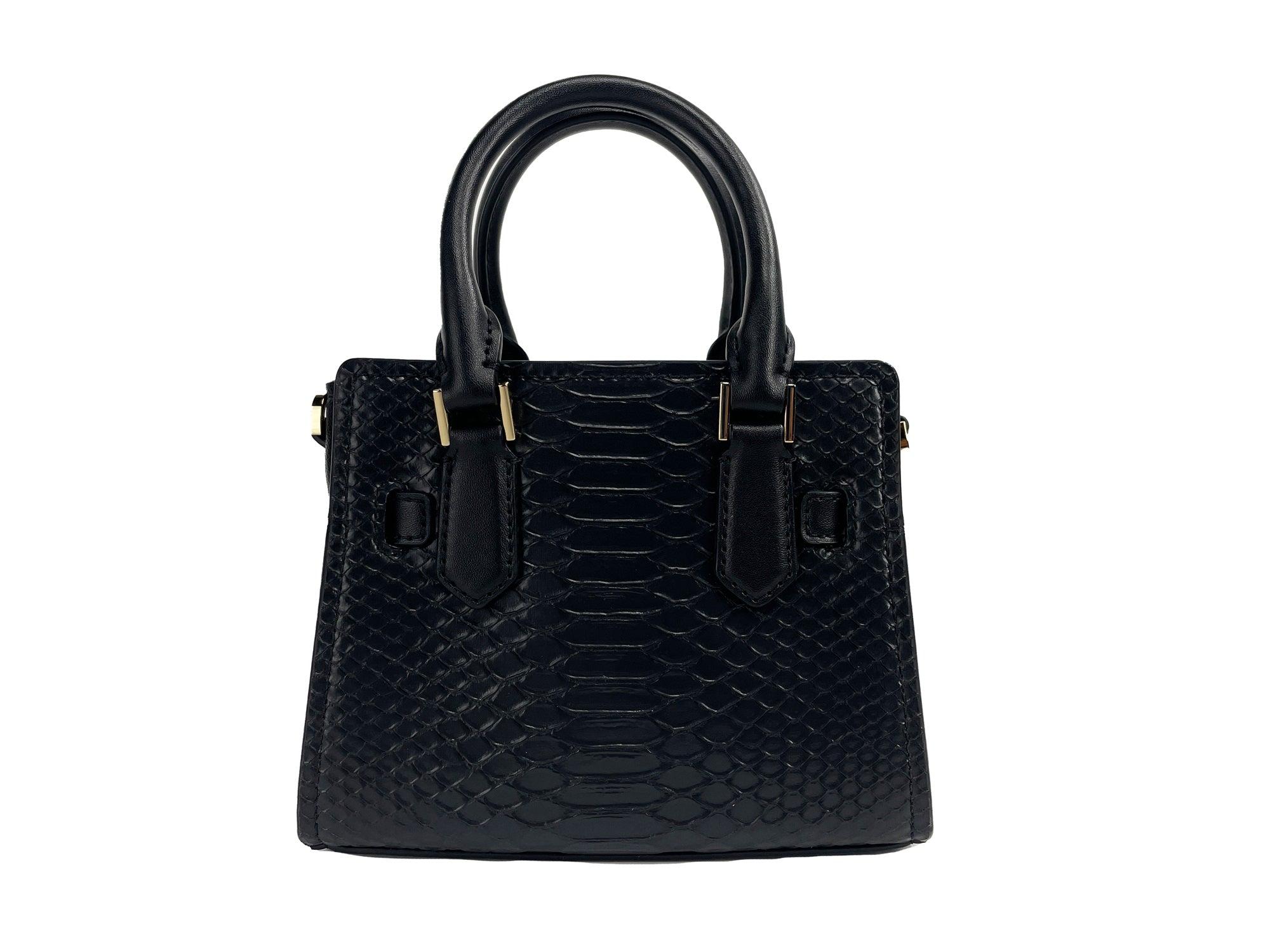 Michael kors snakeskin hamilton bag new arrivals