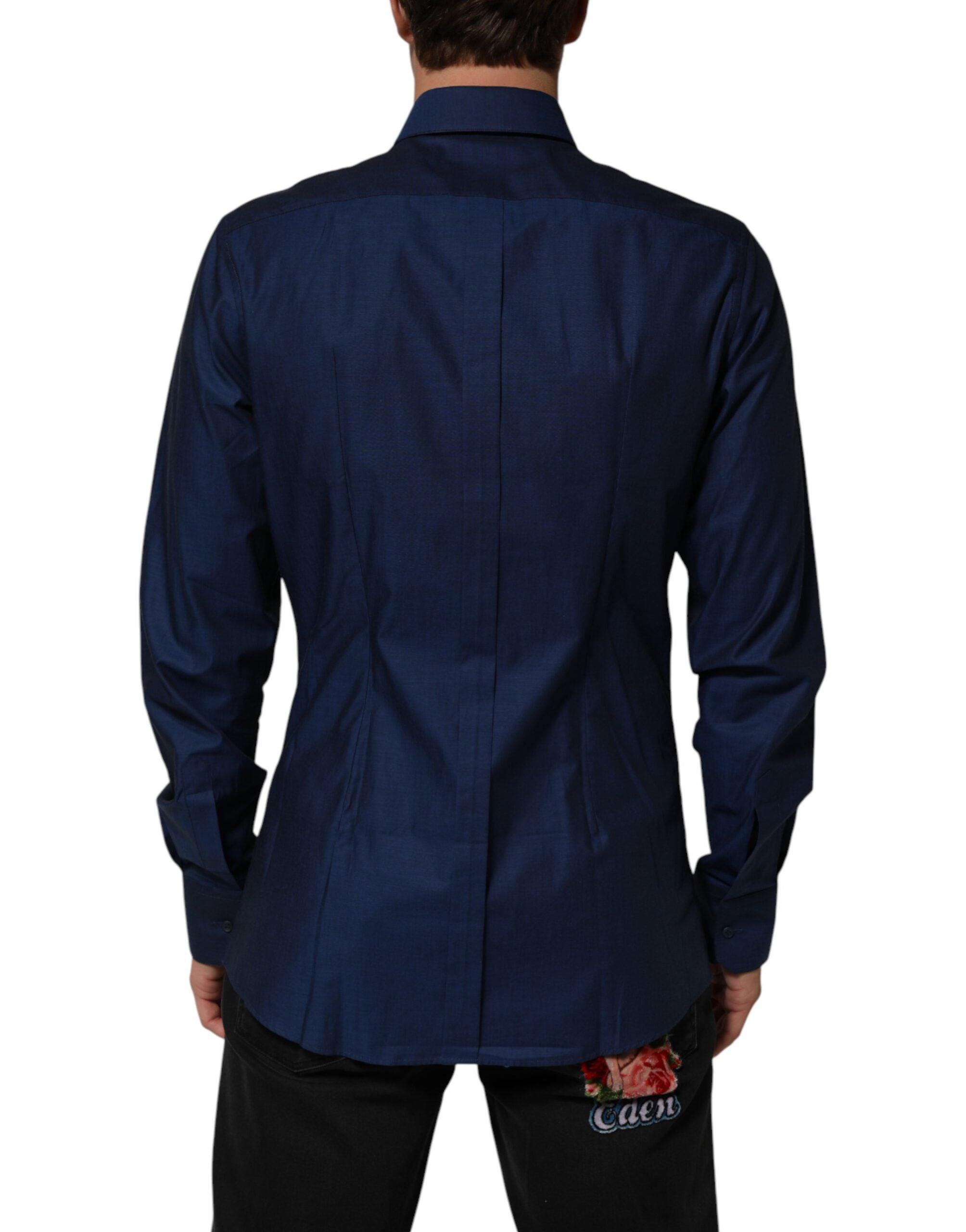 gold satin formal dress Dolce & Gabbana Black Collar Shirt – Runway Door main image 0