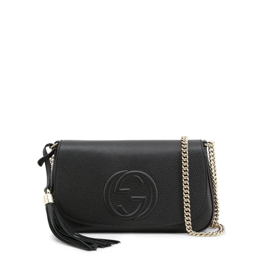Gucci Leather Nero Black Soho Cellarius Crossbody Bag - Lyst