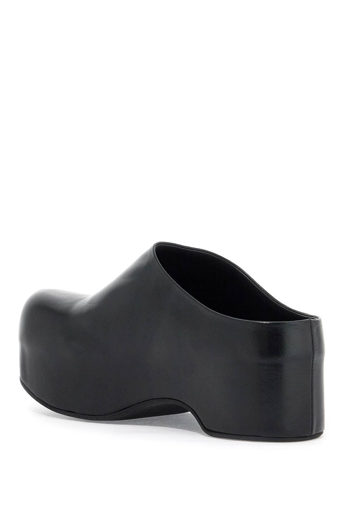 Marni Chunky Clog Sabot With Sandal in Black | Lyst