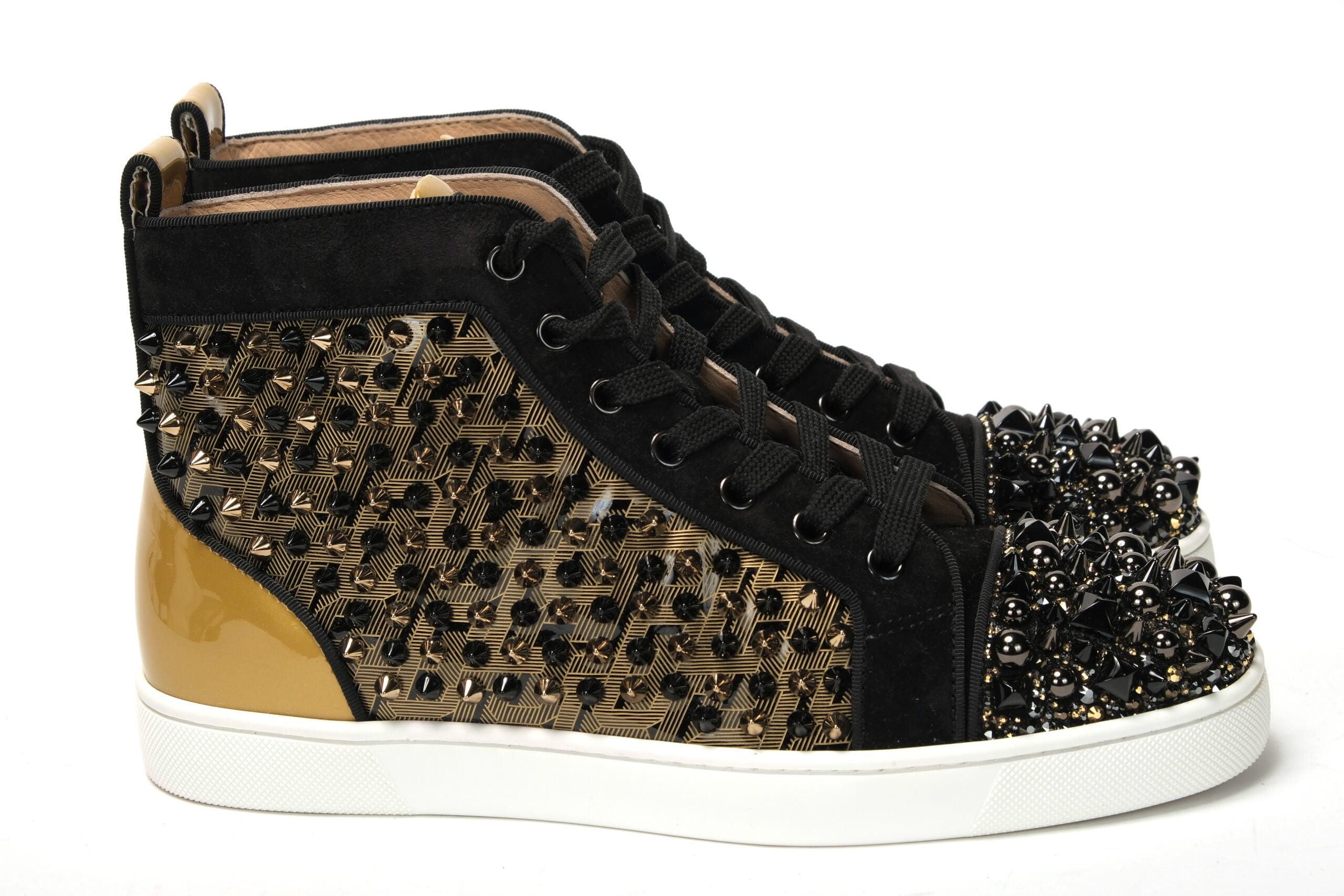 louboutin flat boots