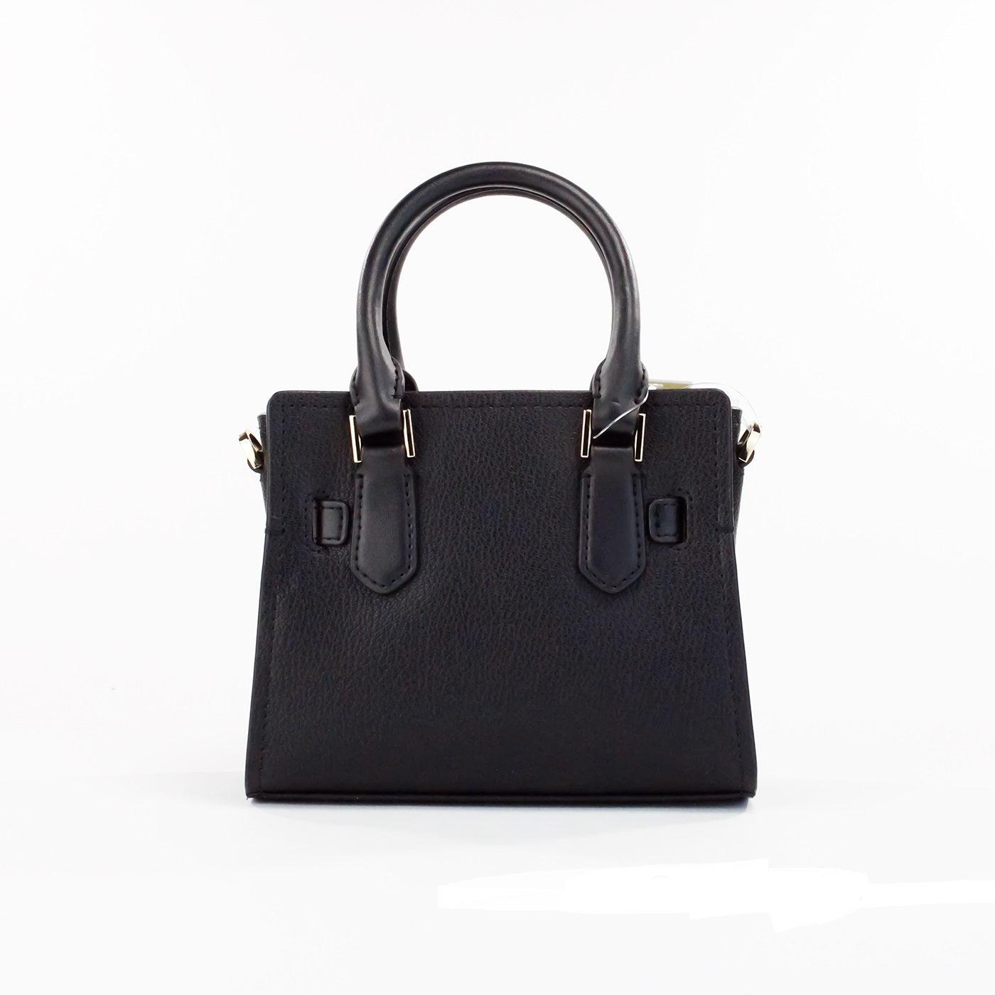 Black michael kors hamilton bag sale