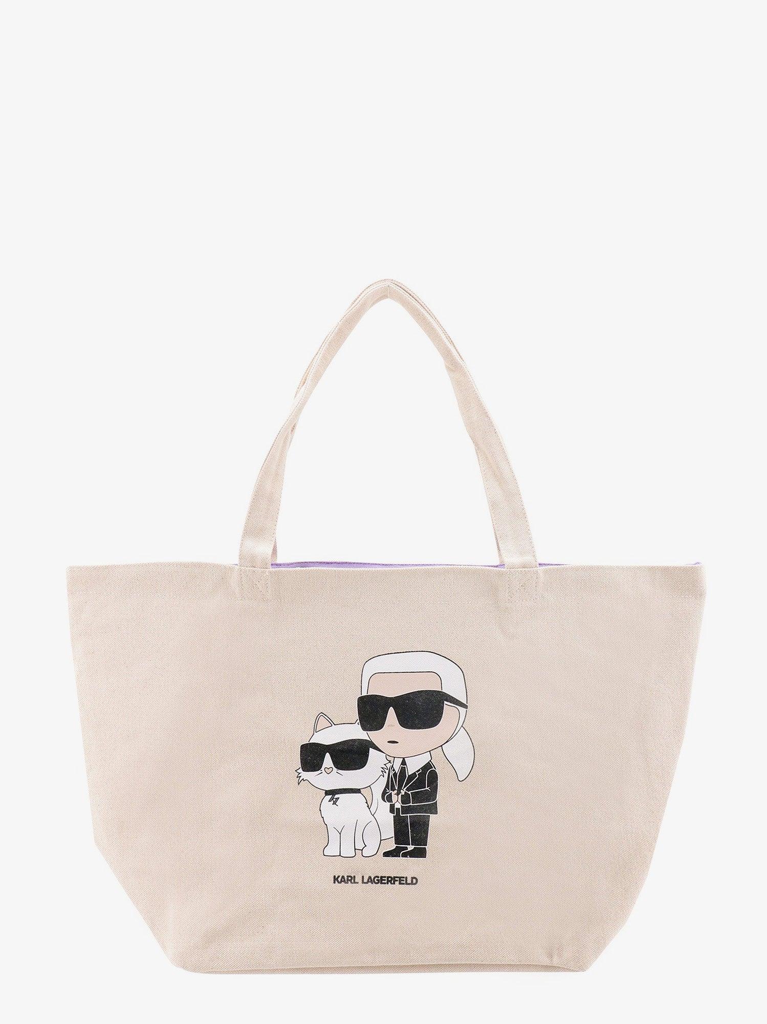 Karl Lagerfeld Lined Shoulder Bags in White Lyst