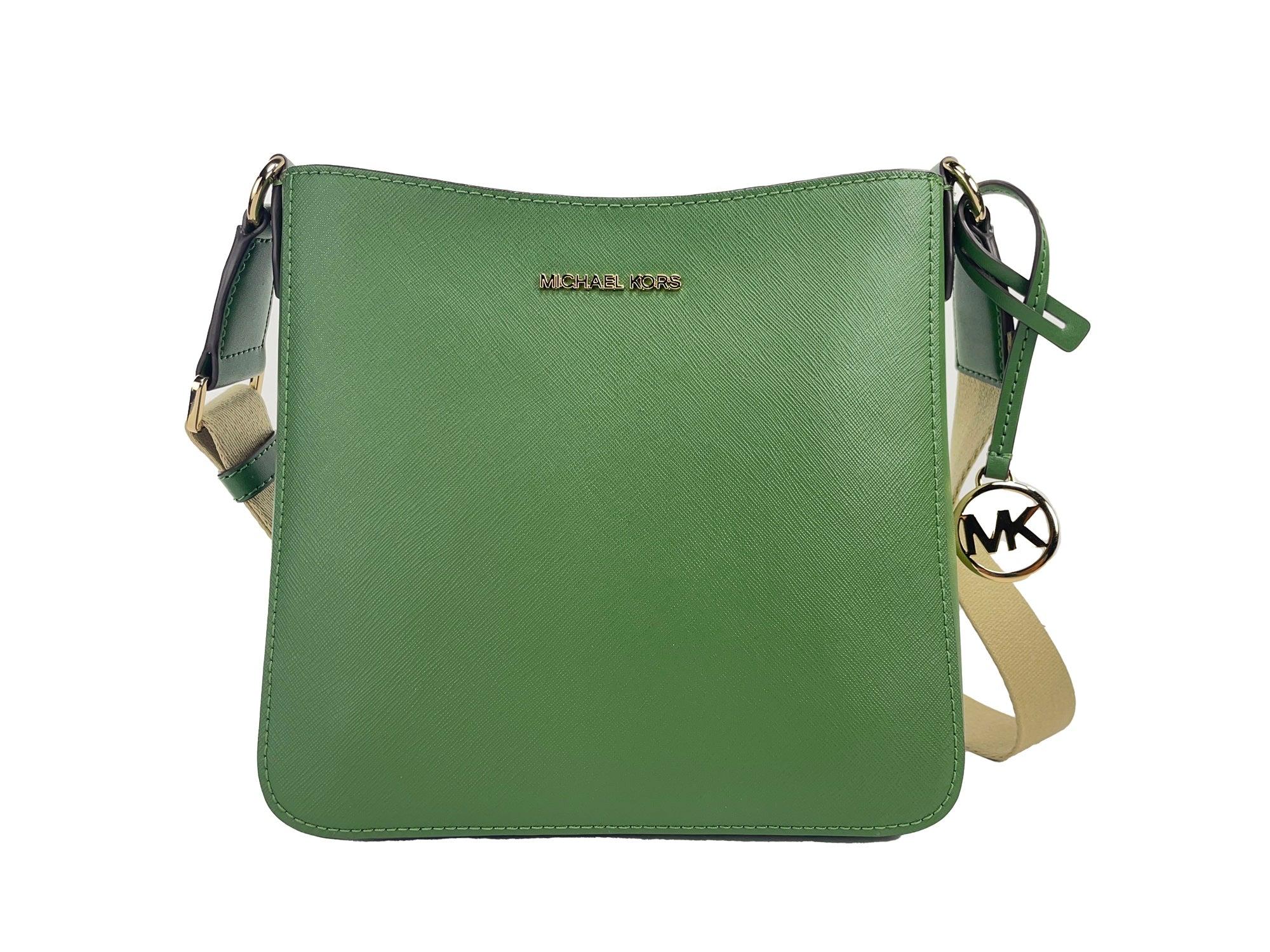 Michael Kors Jet Set Small Messenger Crossbody Bag in Green Lyst UK