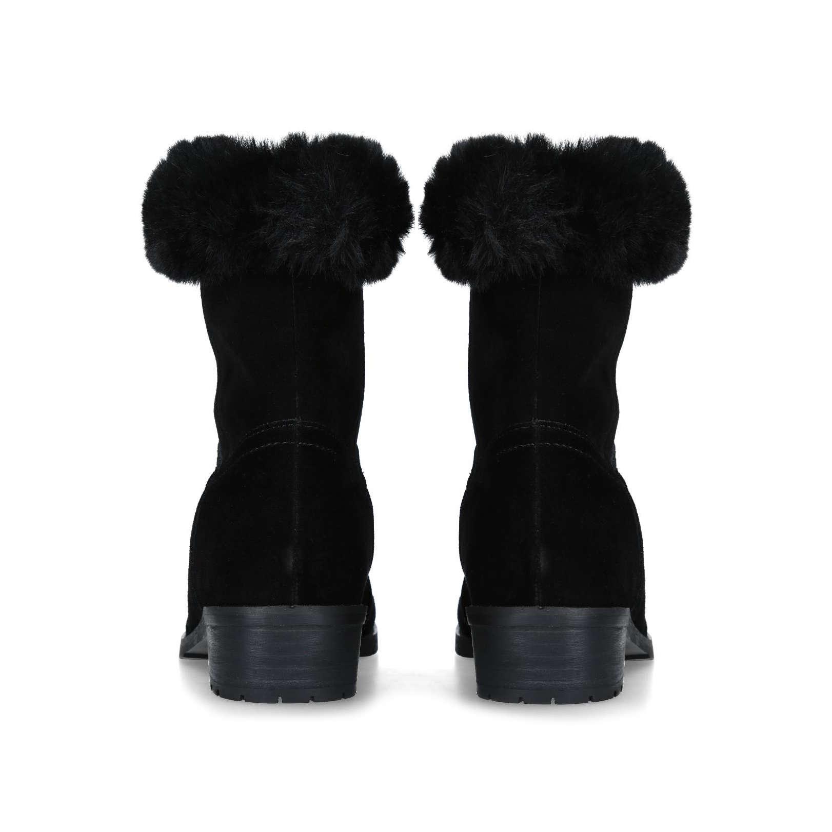kurt geiger fur lined boots