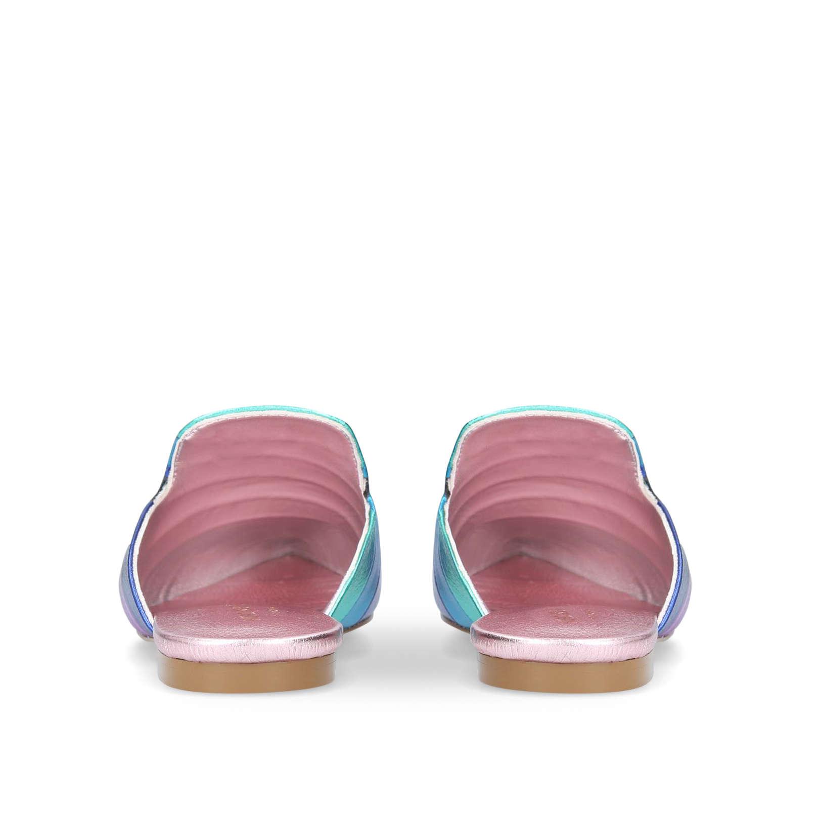 kurt geiger rainbow mules