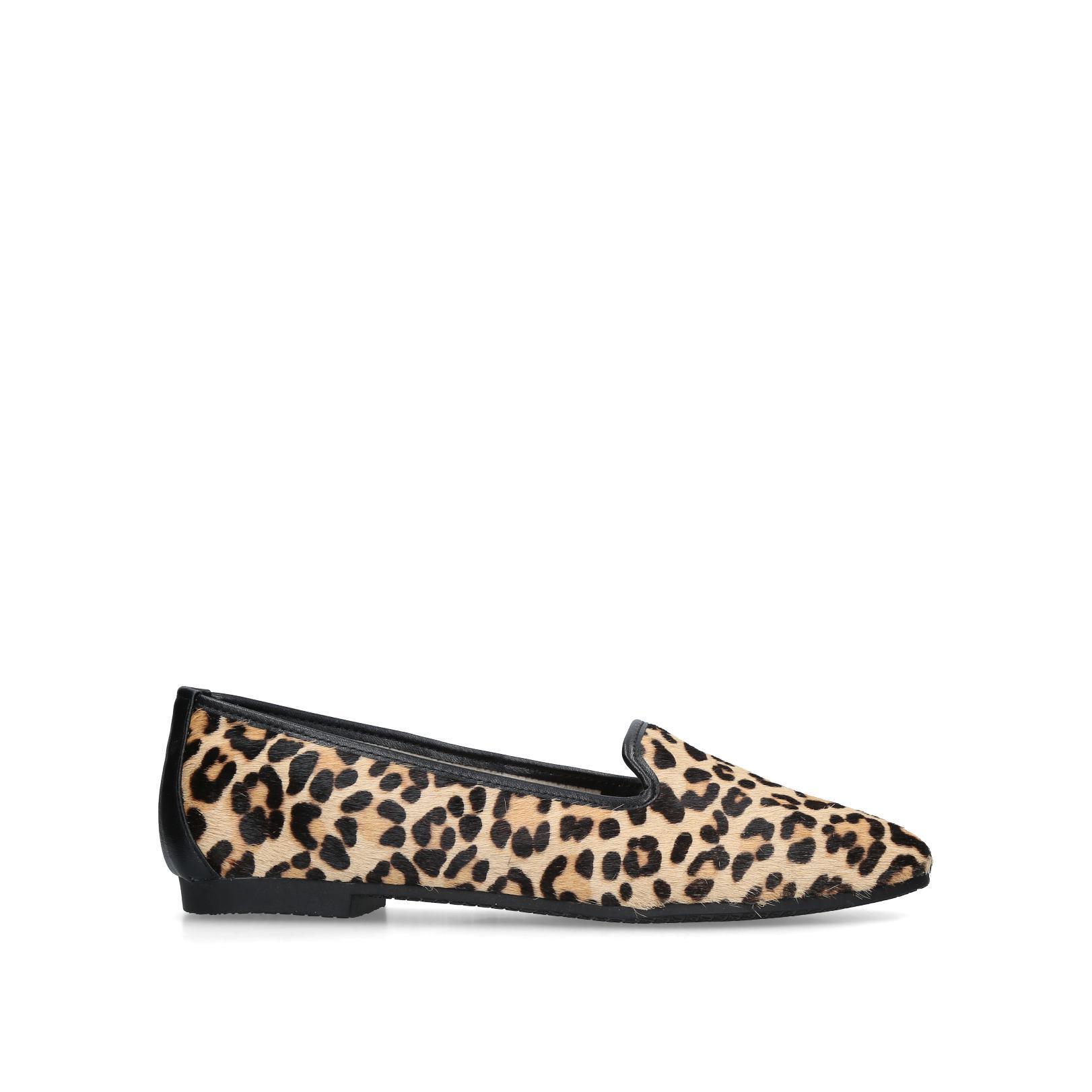 Carvela Kurt Geiger Rubber Leopard 'mercy' Print Flat Ballerina Shoes ...