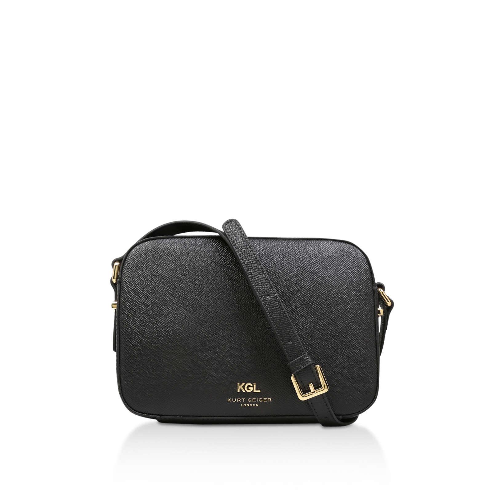 Kurt Geiger Leather Richmond Cross Body Flat Day Bags Black Lyst