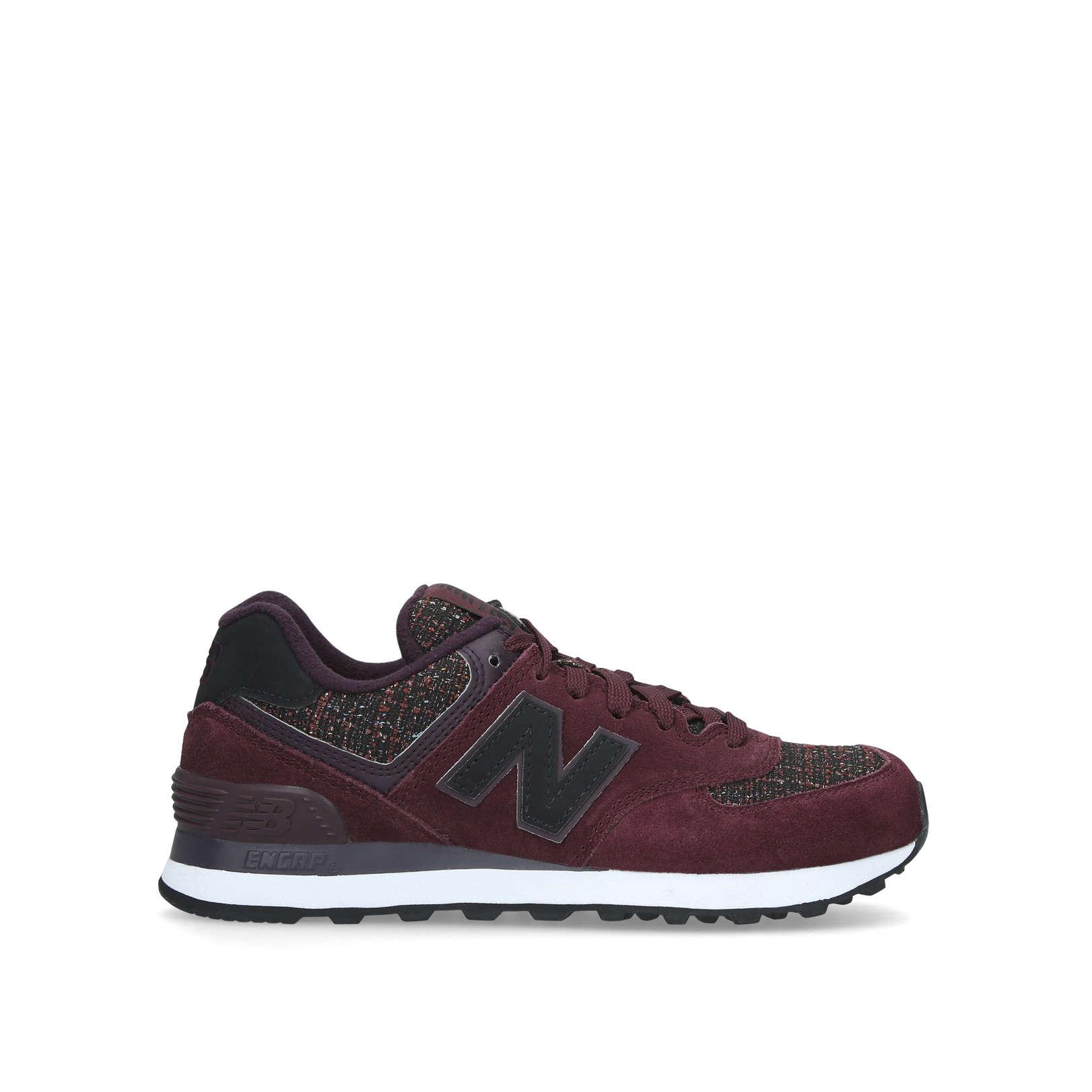 new balance 574 wine