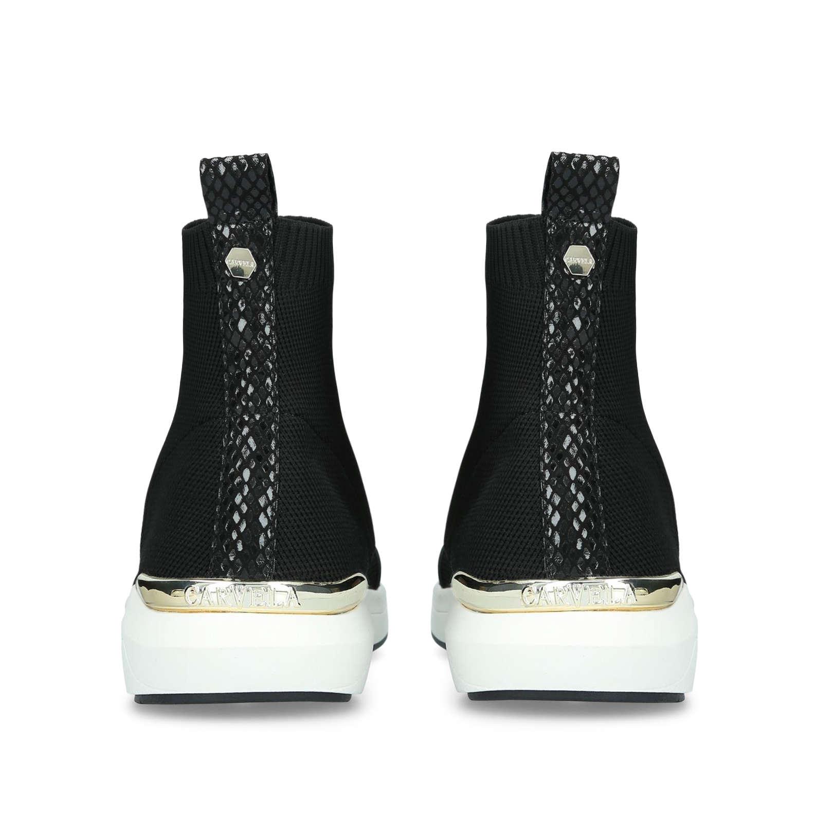 black sock trainers womens kurt geiger