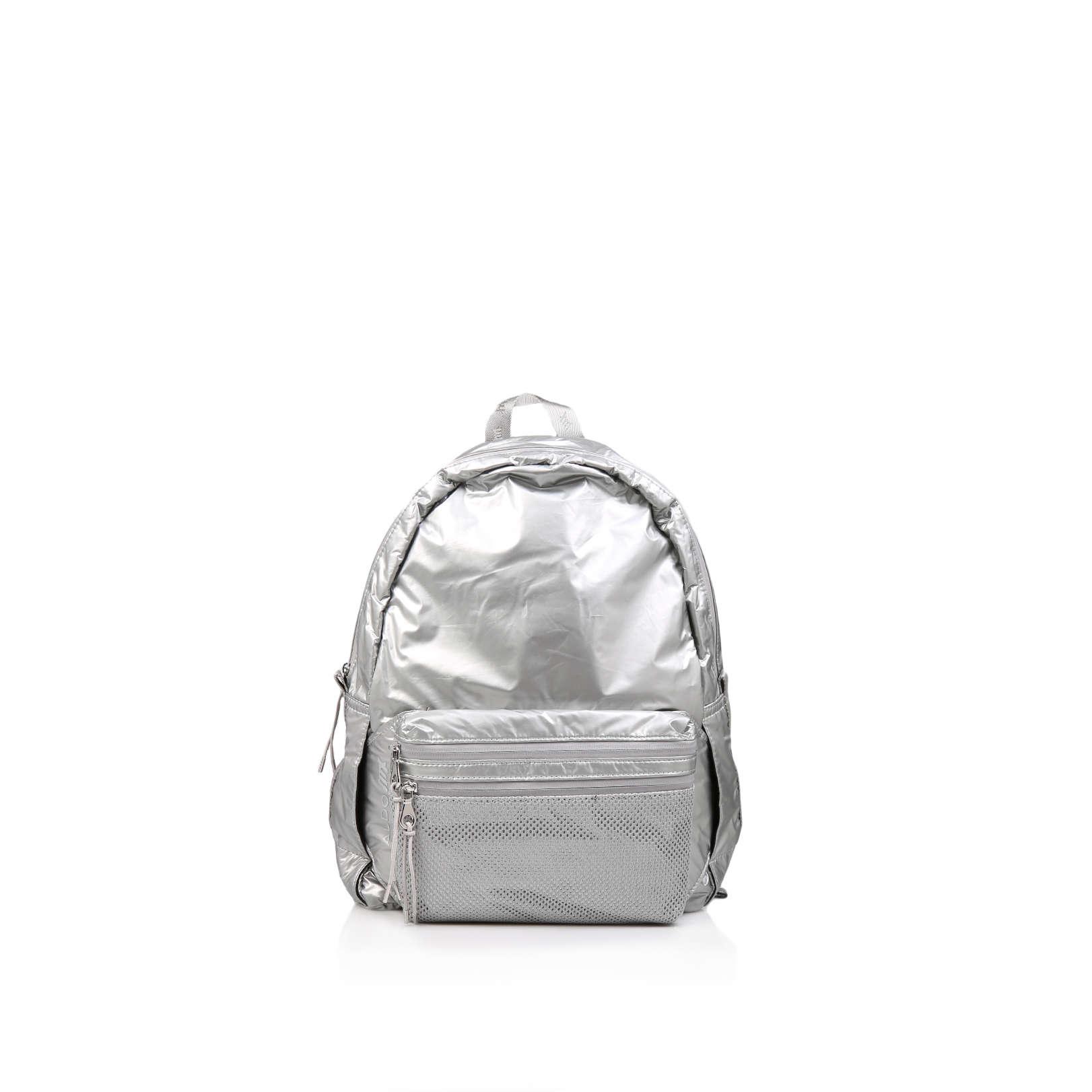 aldo silver backpack