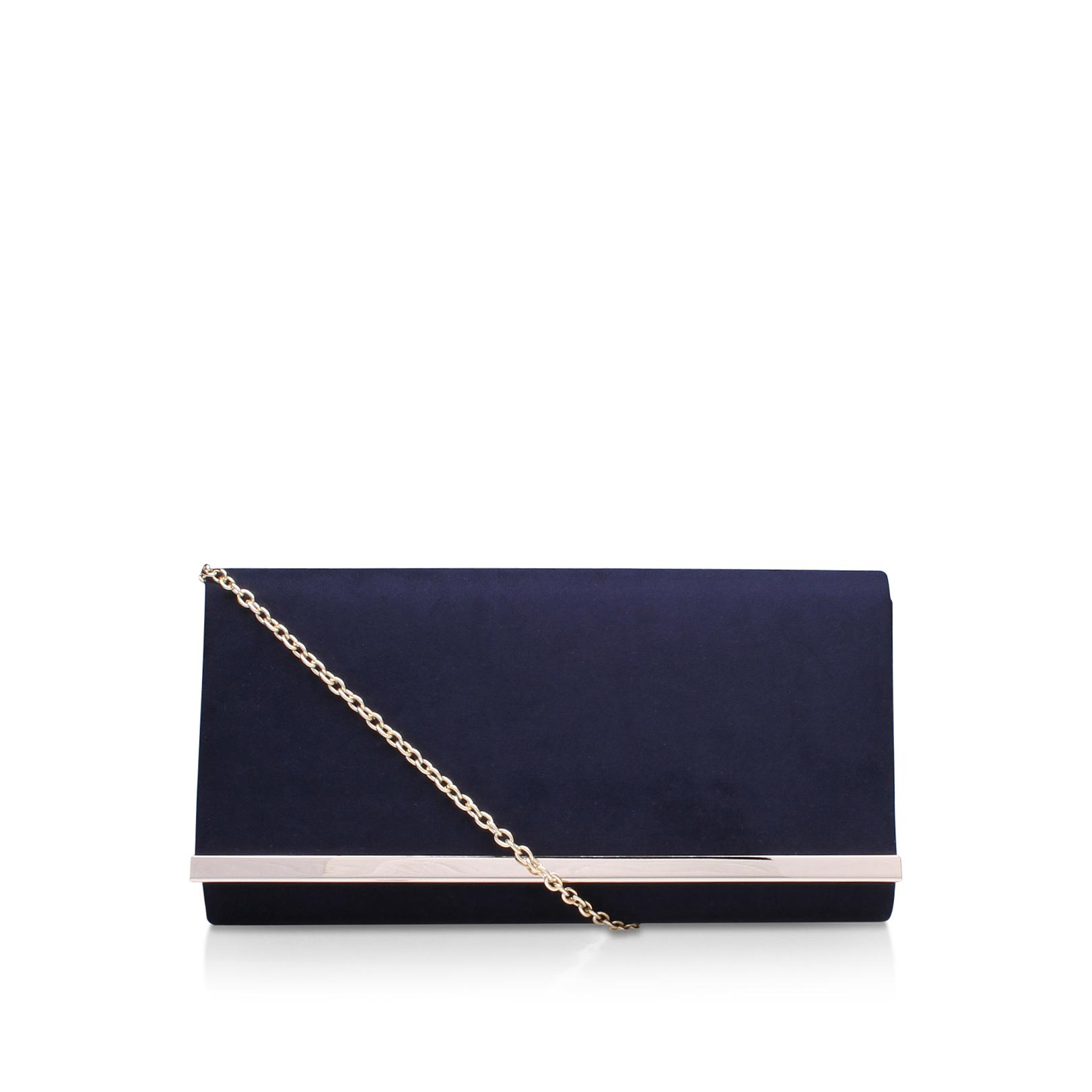 Dylan No Heel Handbags Navy Clutch