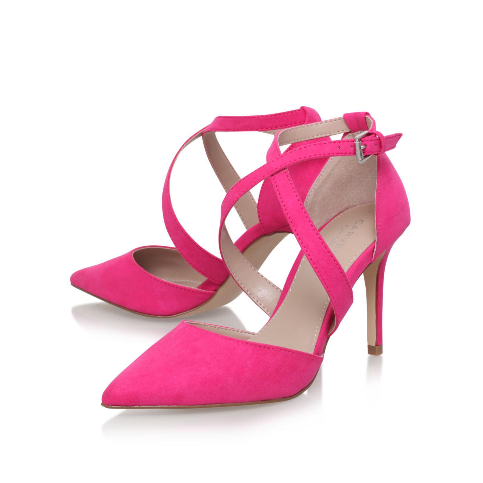 Carvela Kurt Geiger Synthetic Kross Pink High Heel Court Carvela Kurt Geiger Synthetic Kross Pink High Heel Court