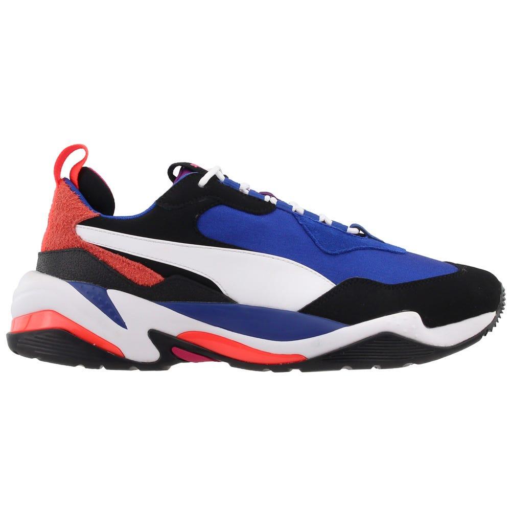 PUMA Suede Thunder 4 Life Blue White Sneaker for Men - Save 68% - Lyst