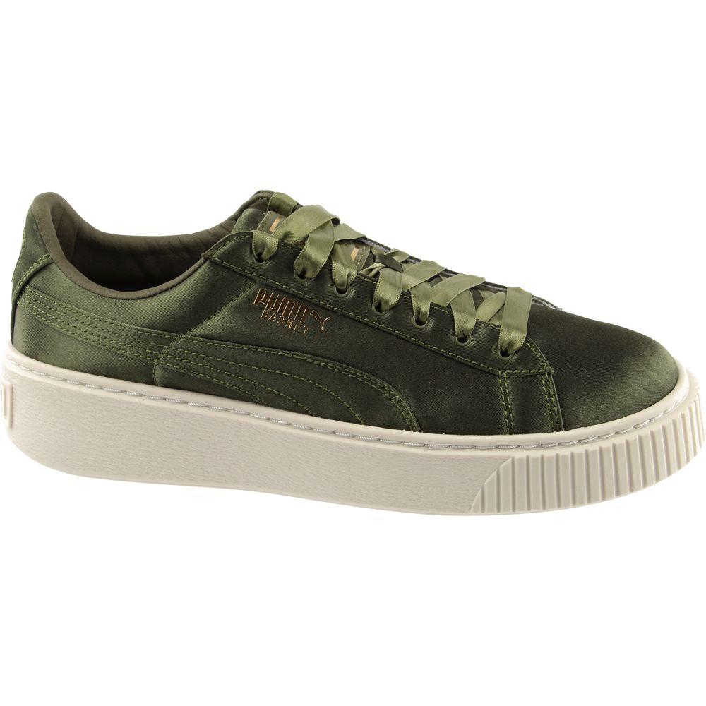basket puma platform satin basket puma platform satin