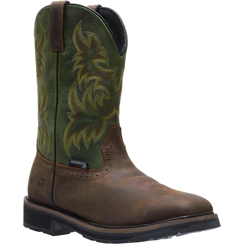 Wolverine Rancher Waterproof 10 In Steel Toe in Green for Men Lyst