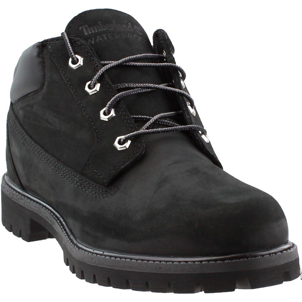 Timberland Leather Premium Waterproof Oxford in Black for Men Lyst