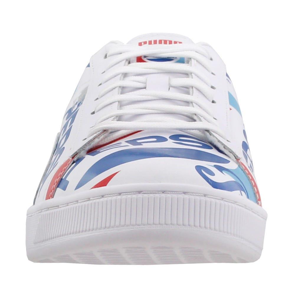 PUMA Leather Basket X Pepsi in White/Blue (Blue) for Men | Lyst