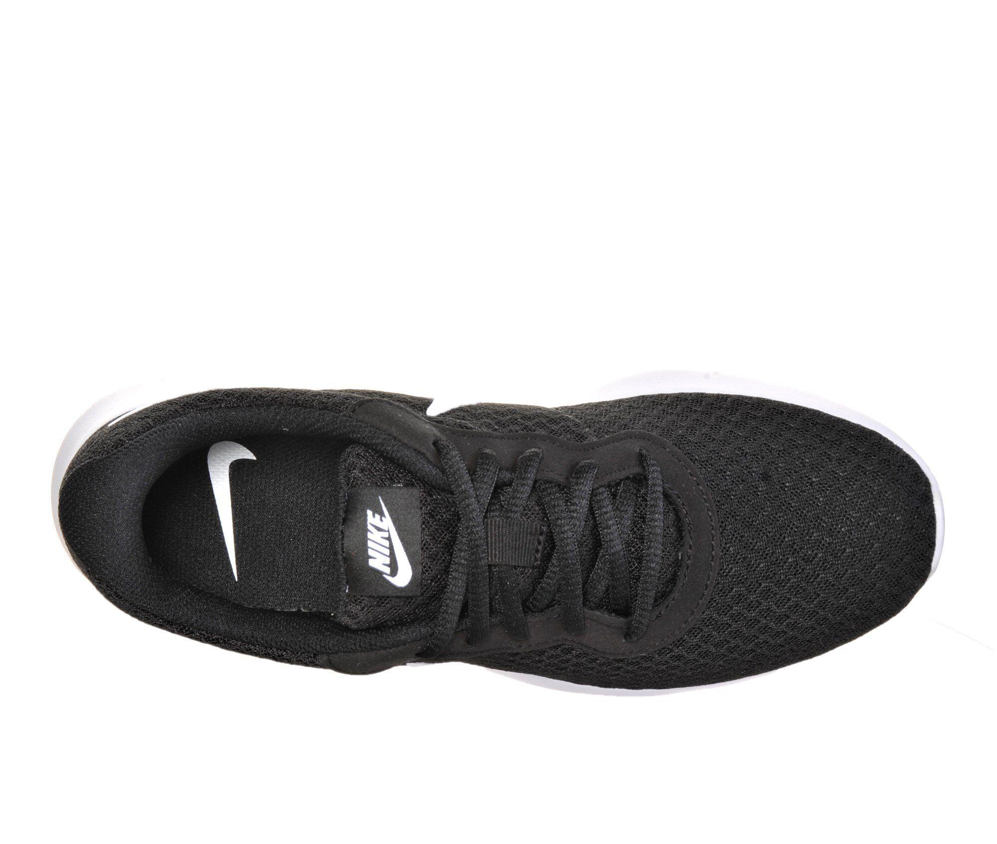 Nike Denim Tanjun Athletic Shoe in Black,White (Black) - Lyst
