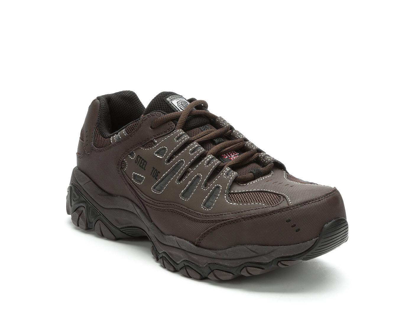 skechers for work 77055 cankton athletic steel toe work sneaker