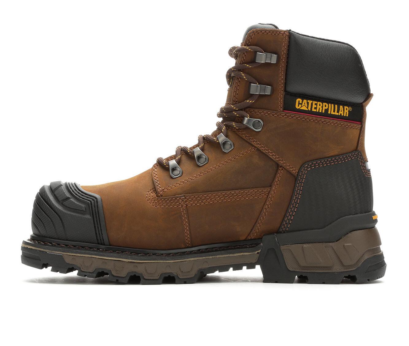 Caterpillar Leather Excavator 6in. Waterproof Composite Toe Boot in ...