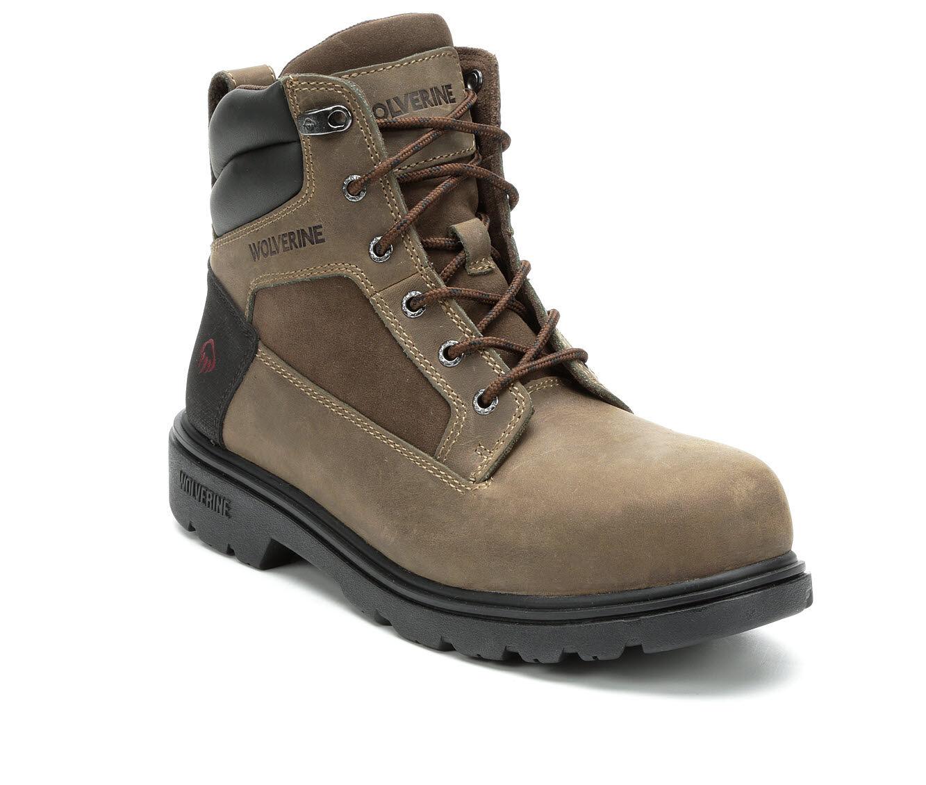 men's wolverine bulldozer work boots