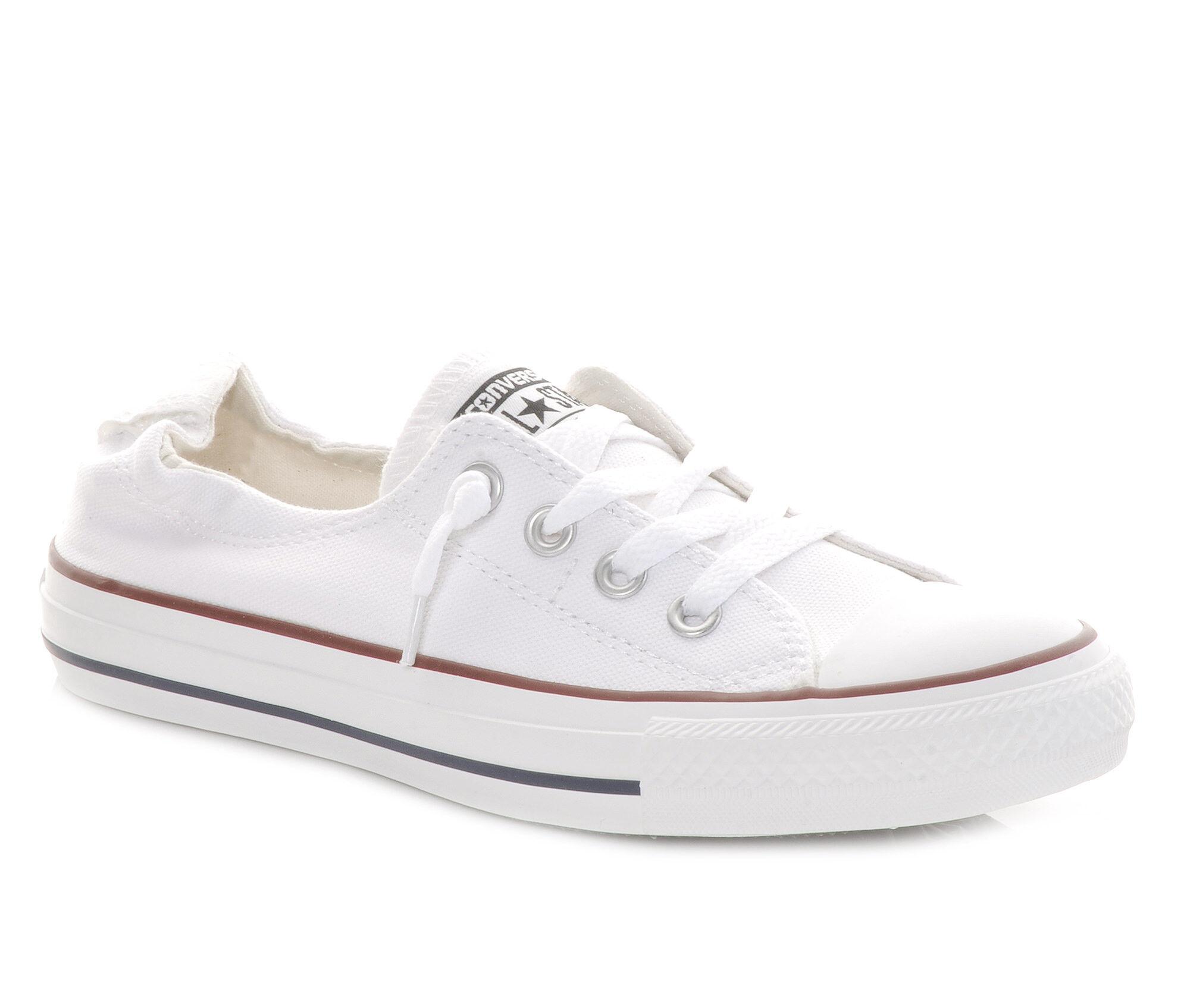 converse shoreline white leather