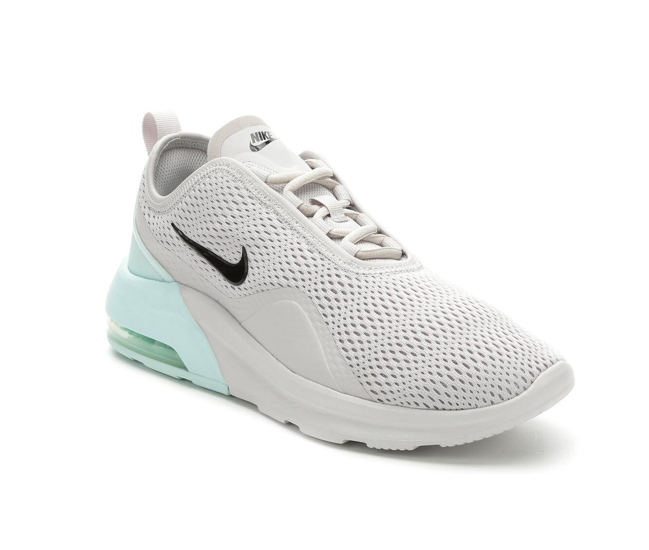 nike air max motion 2 women's grey black teal