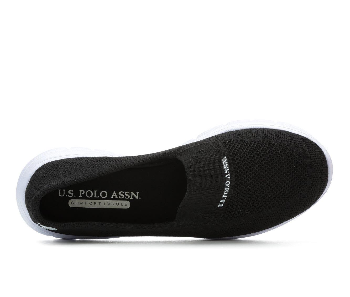 us polo assn black shoes