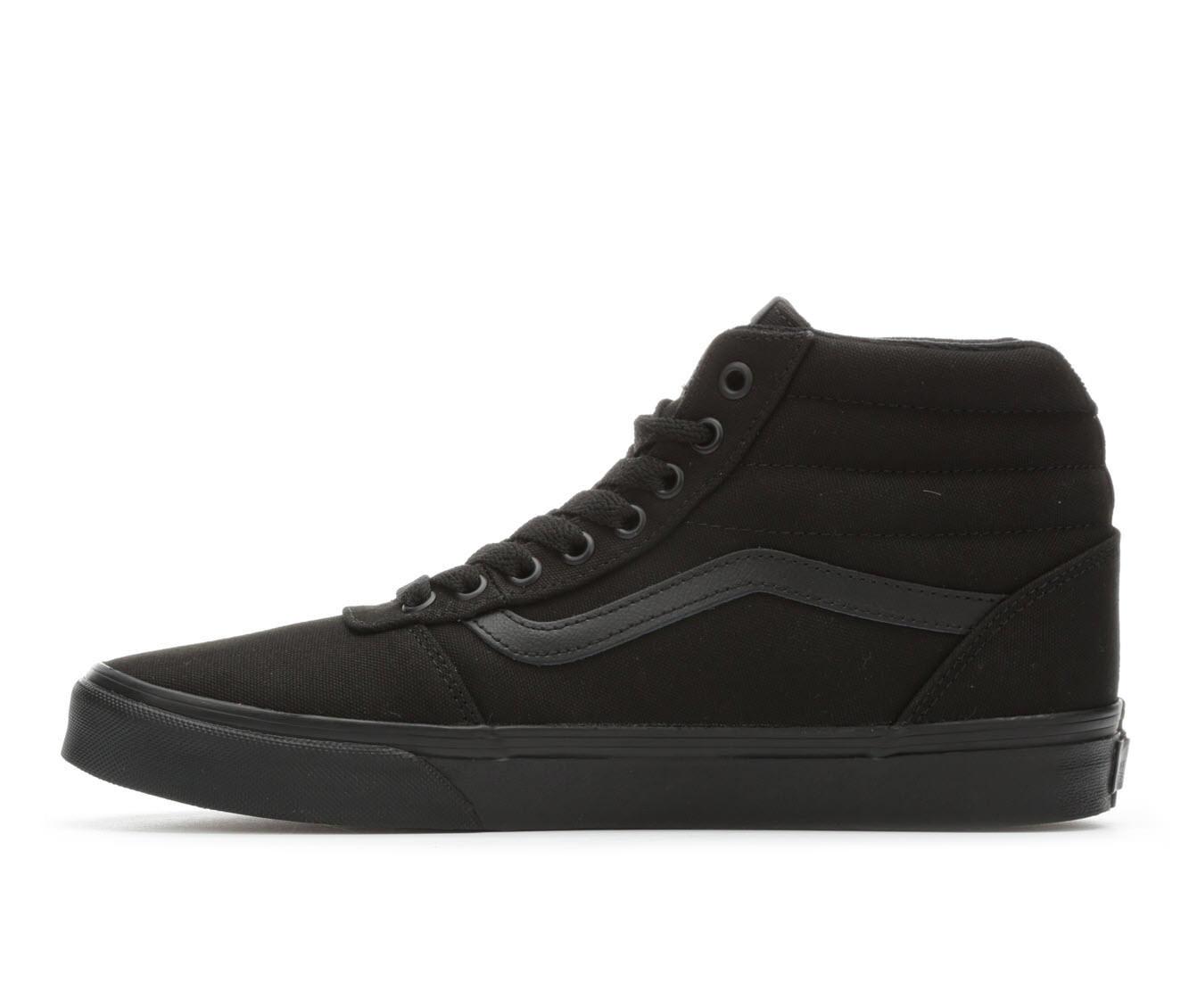 Vans Rubber Ward Hi Athletic Shoe in Black/Black (Black) for Men - Save ...