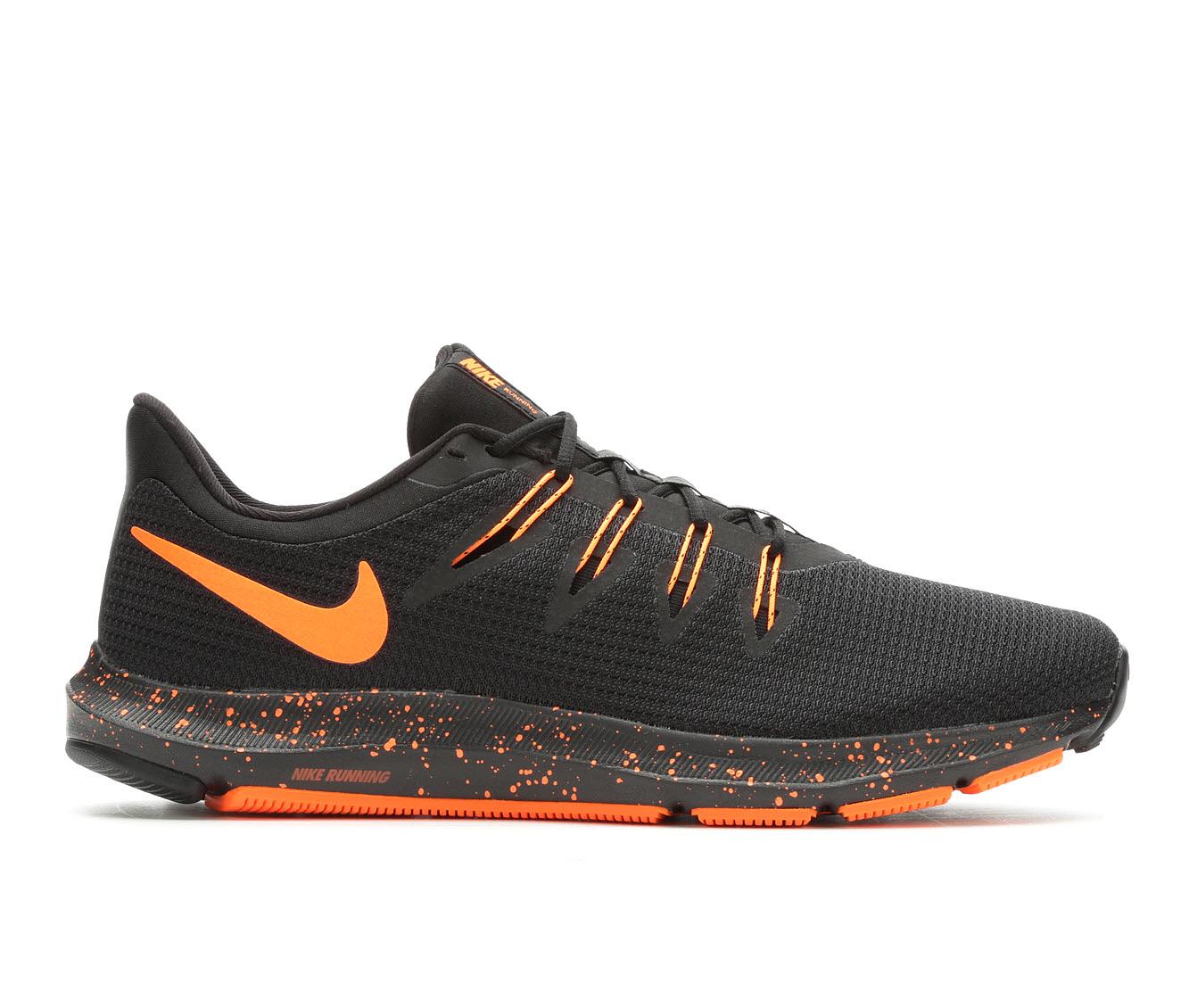 nike quest hv black orange