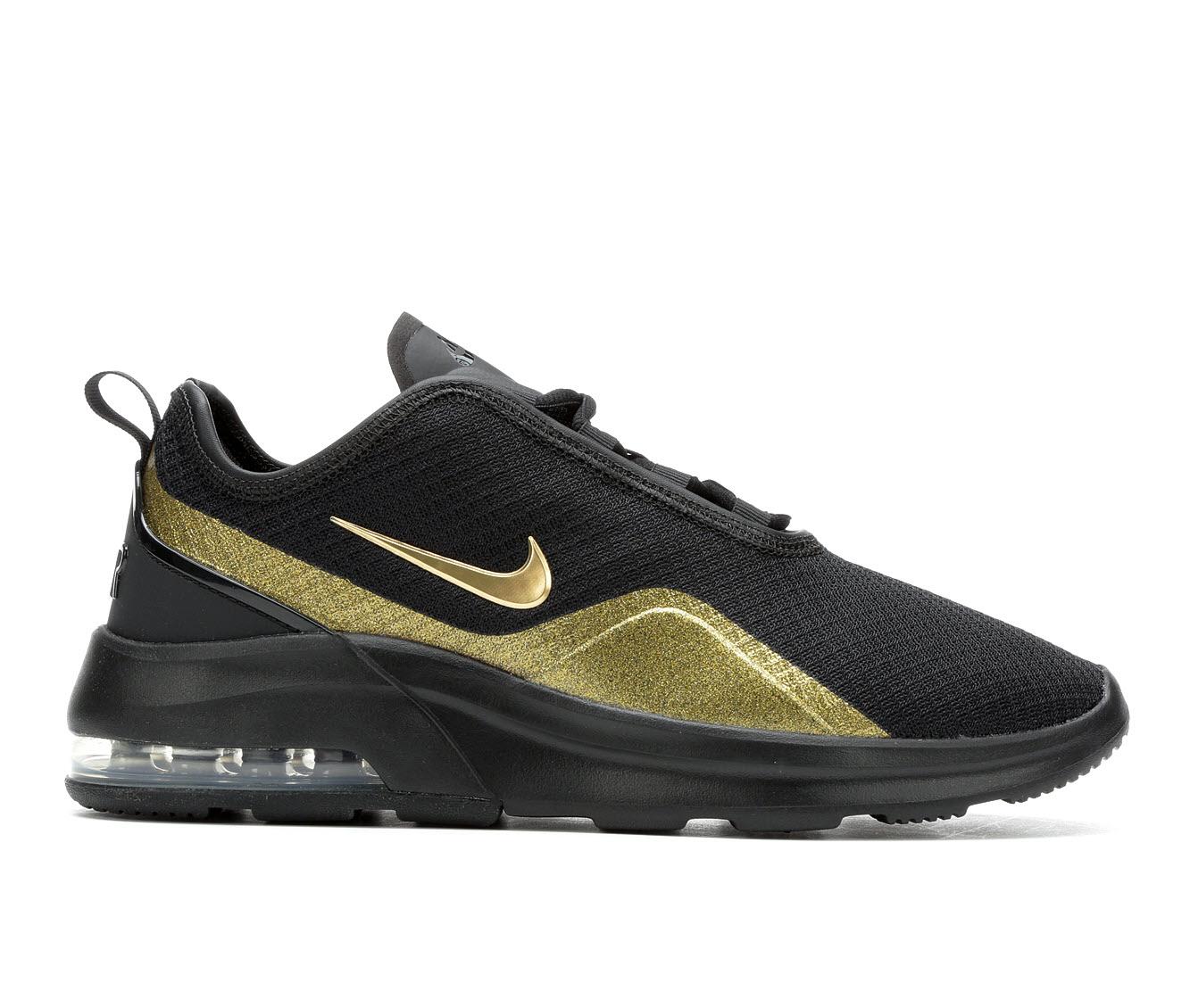 Nike Air Max Motion 2 Athletic Shoe in Black,Gold (Black) Lyst