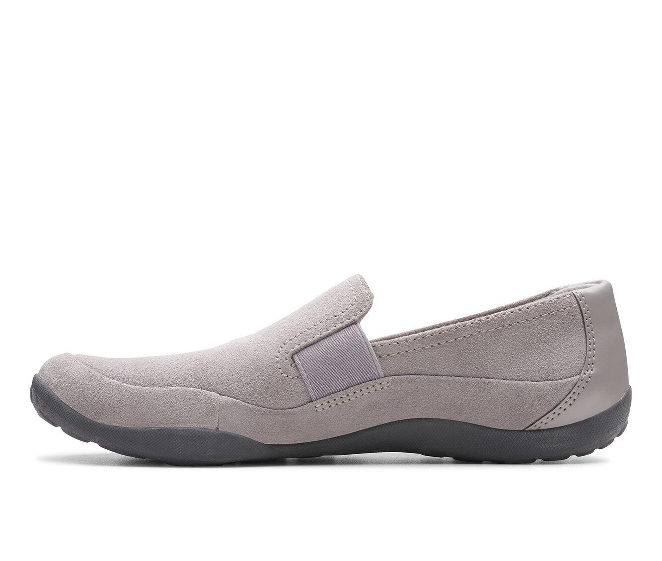clarks haley park slip on casual shoes