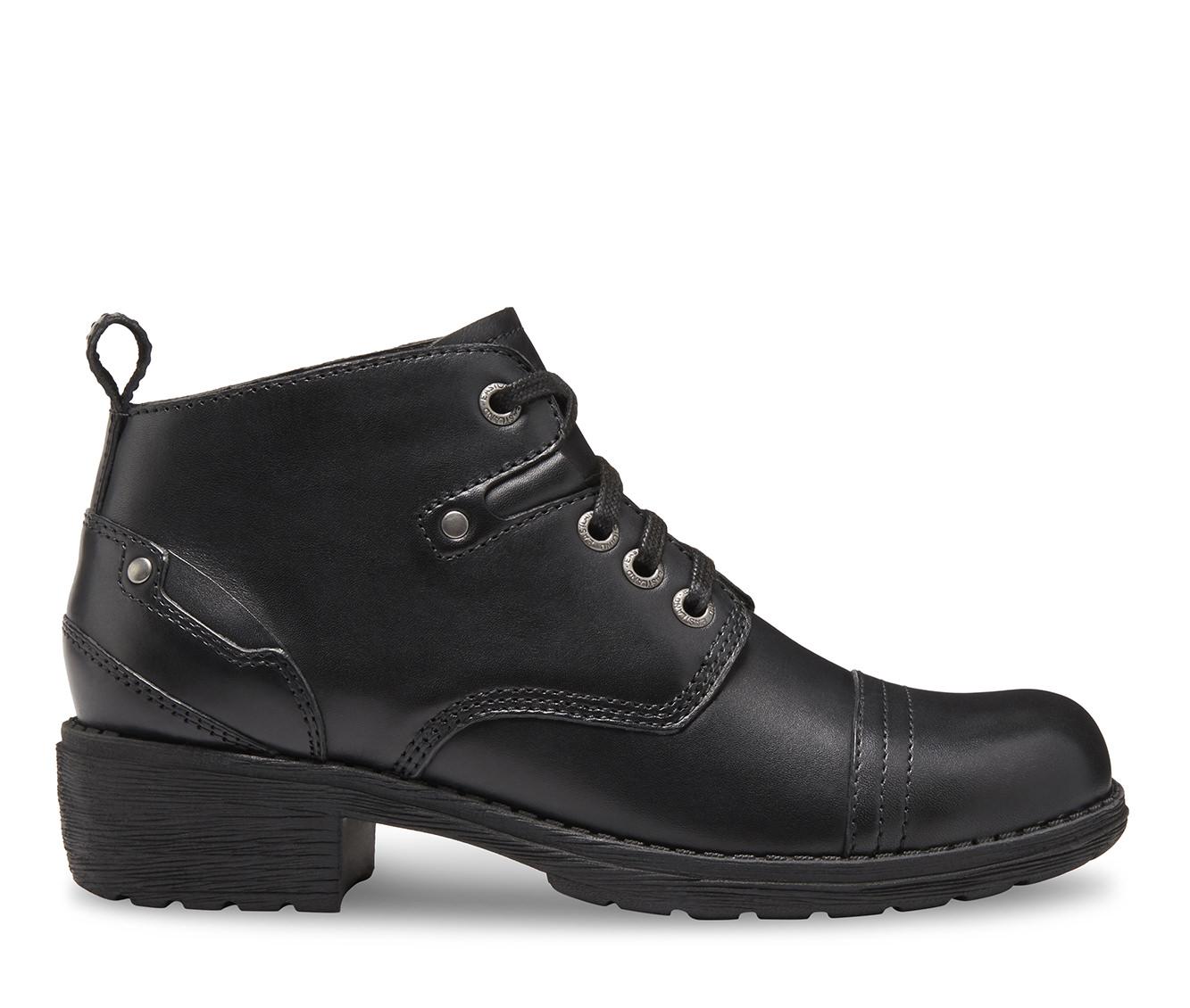 Eastland Leather Overdrive Boot in Black Lyst