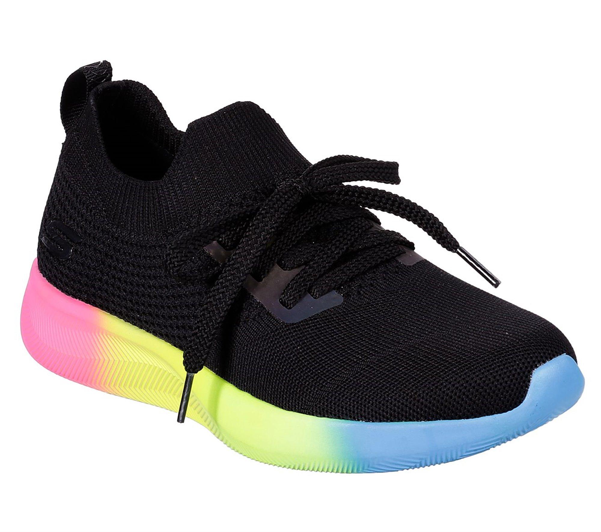 skechers black rainbow